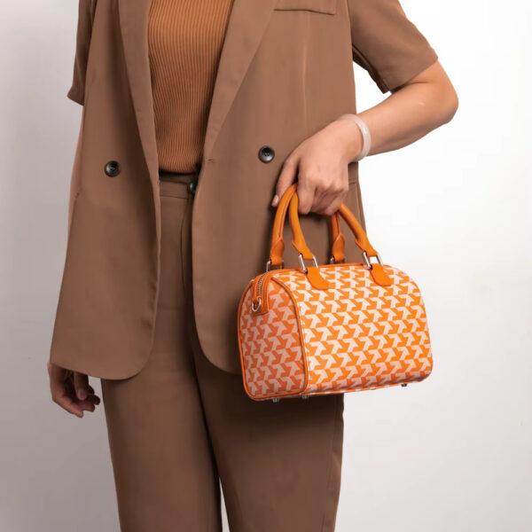 High Quality Ladies Luxury Zipper Vegan Boston Mini Tote Bags G6958