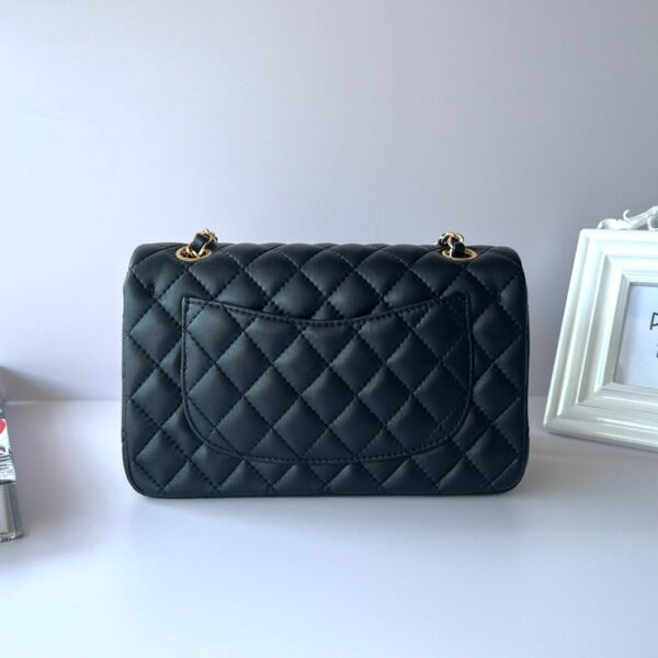 Luxury Women CF23 Classic Flap Bags Sheepskin Gold Buckle G1113