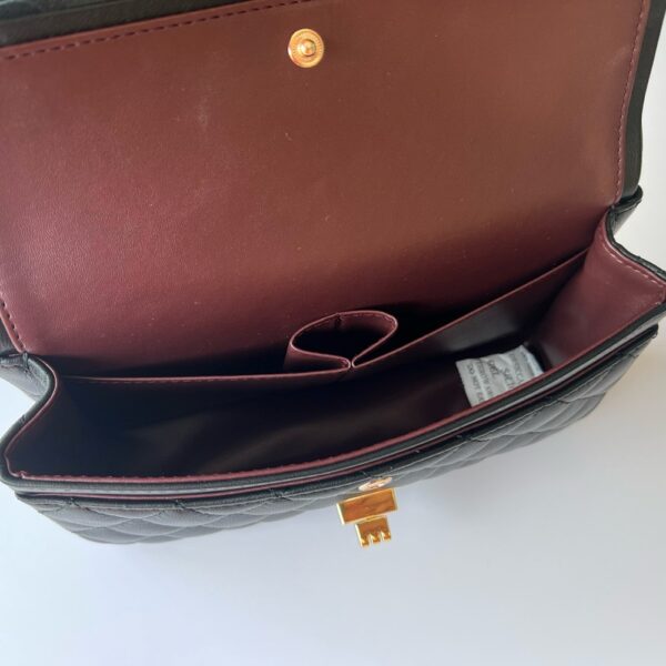 Luxury Women CF23 Classic Flap Bags Sheepskin Gold Buckle G1113
