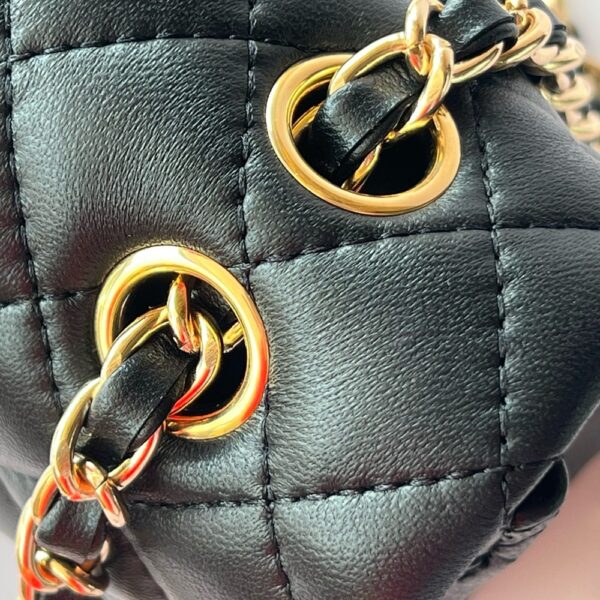 Luxury Women CF23 Classic Flap Bags Sheepskin Gold Buckle G1113