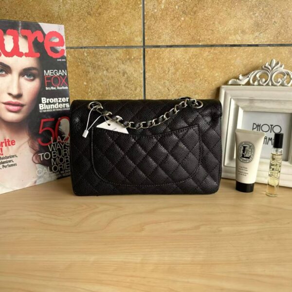Luxury Women CF23 Classic Flap Bags Silver Buckle G1113