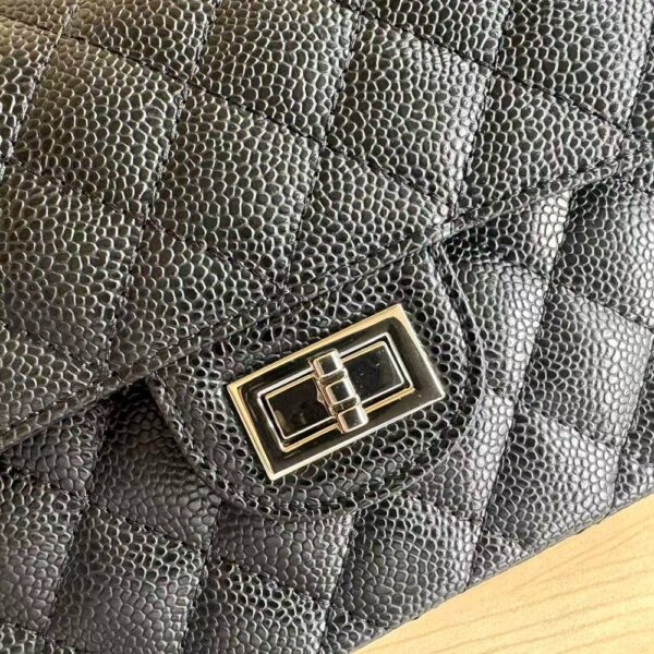 Luxury Women CF23 Classic Flap Bags Silver Buckle G1113