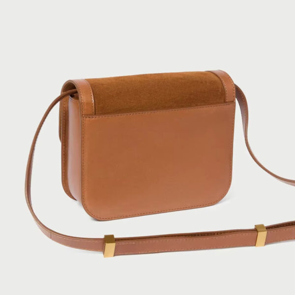 Custom Logo Women Suede Leather Messenger Bags G230726