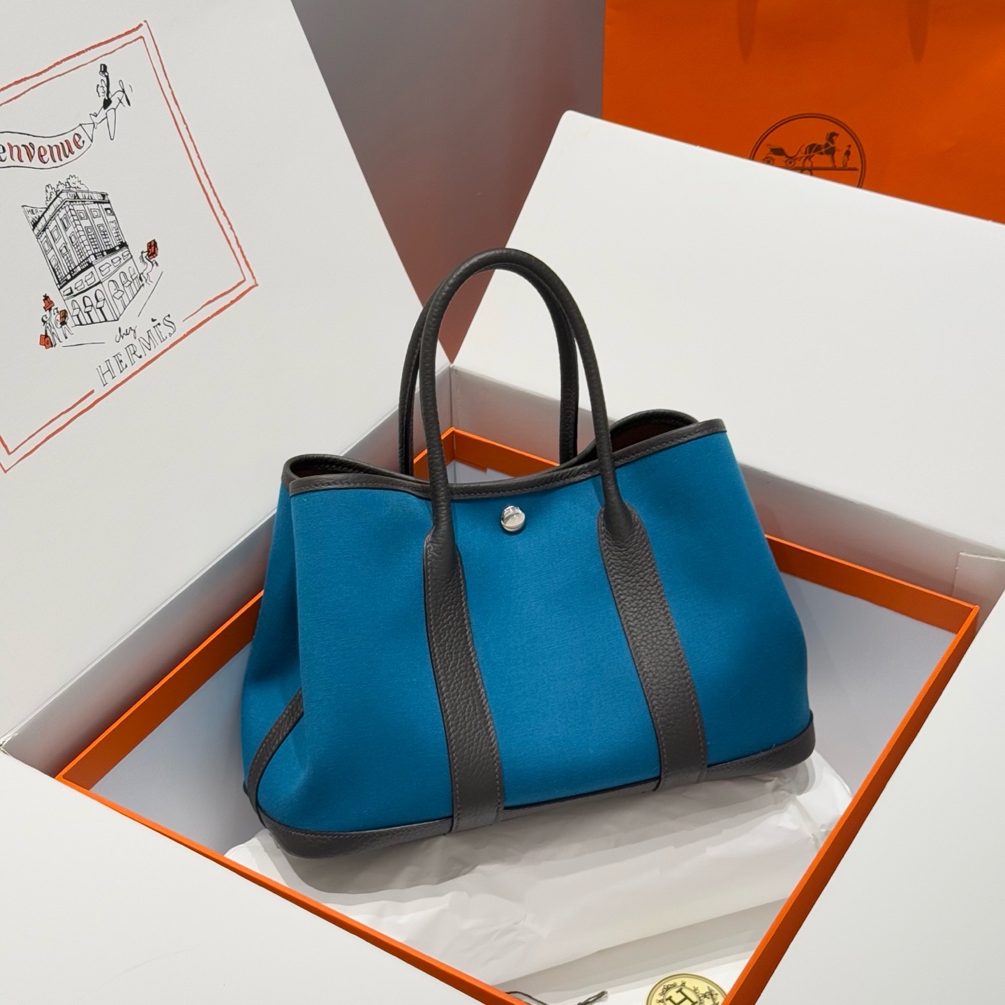 Hermes Garden Party 30cm Bag Canvas Negonda Leather 07 – Everything You Need to Know About This Hermès Bag