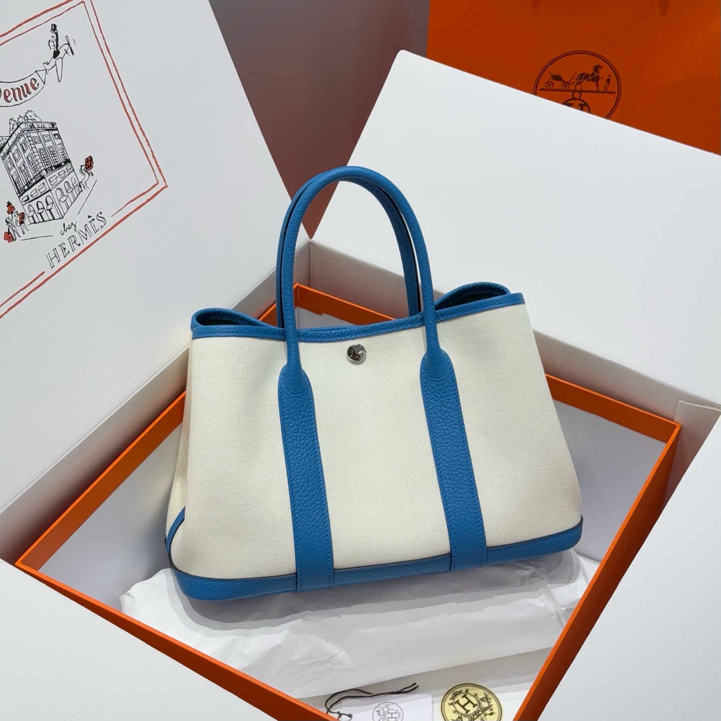Hermes Garden Party 30cm Bag Canvas Negonda Leather 11 – Everything You Need to Know About This Hermès Bag