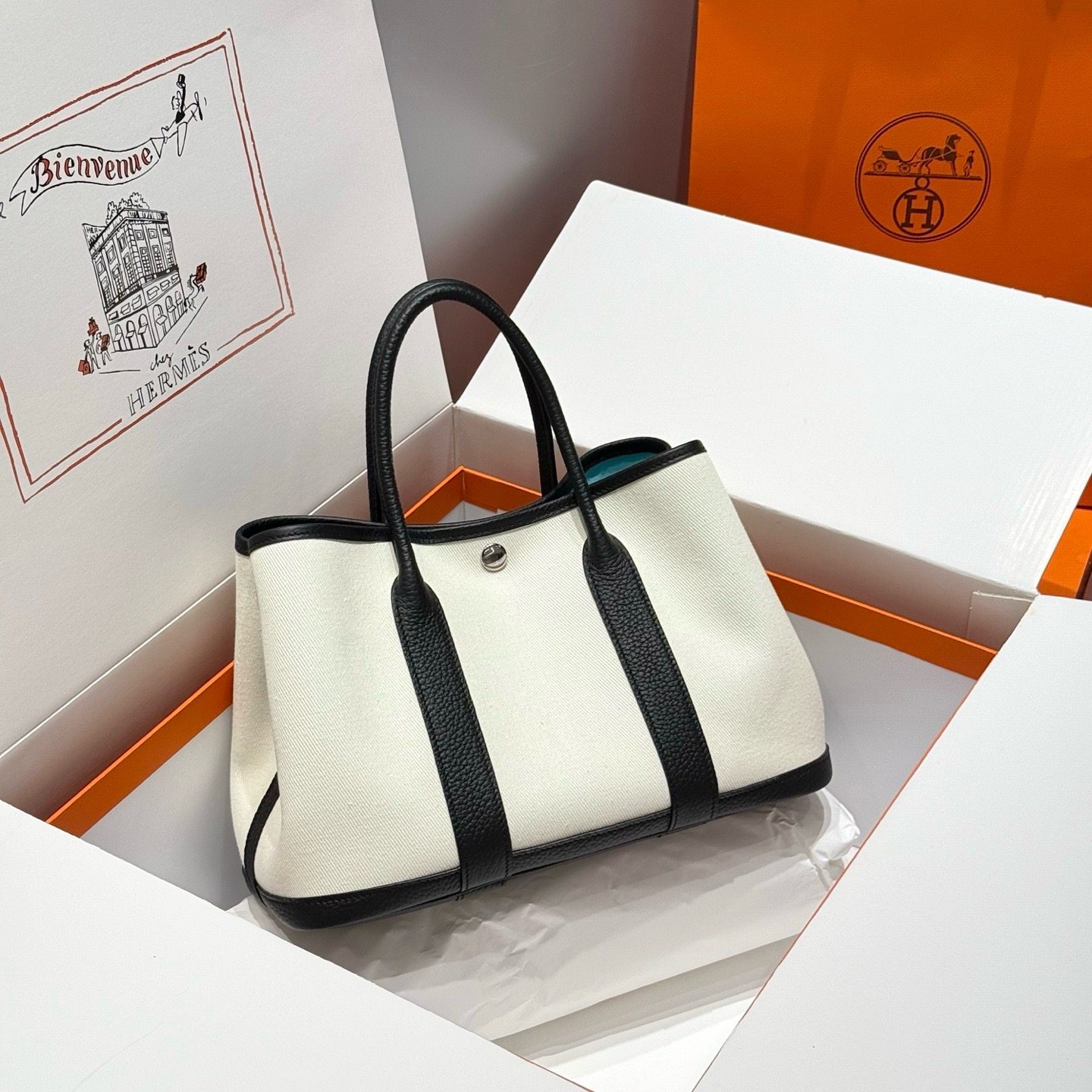Hermes Garden Party 30cm Bag Canvas Negonda Leather 02 – Everything You Need to Know About This Hermès Bag