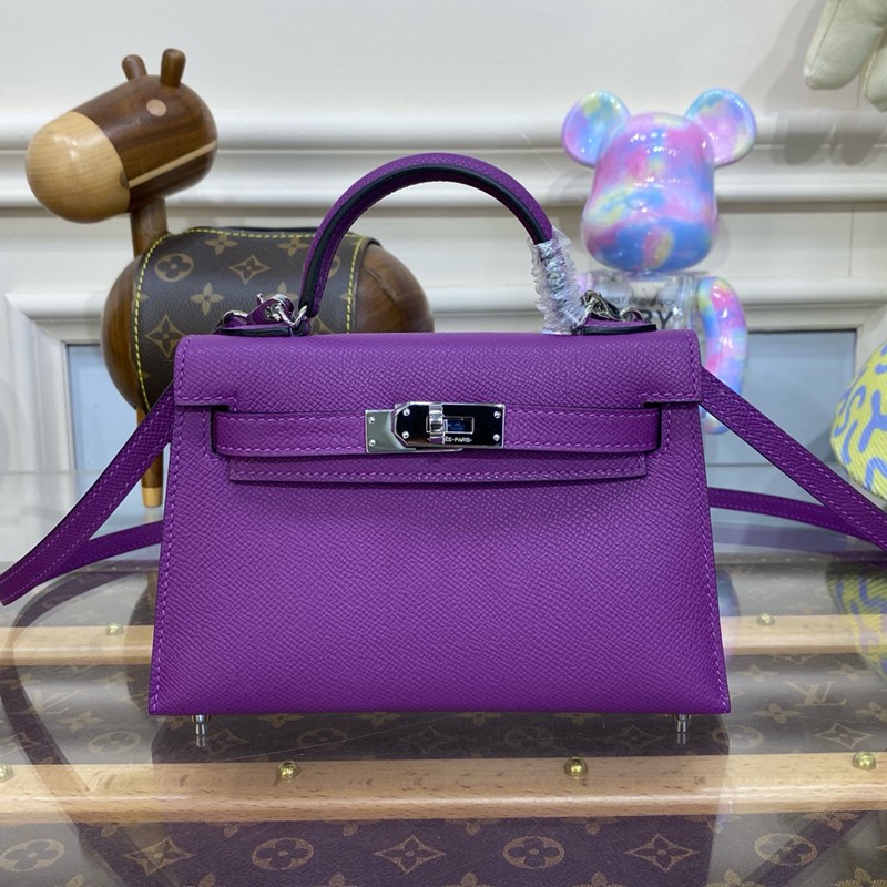 Hermes Mini Kelly II Bag 19cm Original Calfskin Leather Silver 06 – Hermès Kelly Designer Bag Review & Style Guide