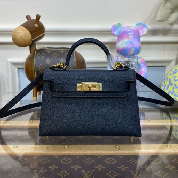 Hermes Mini Kelly II Bag 19cm Original Calfskin Leather 07 – Hermès Kelly Designer Bag Review & Style Guide