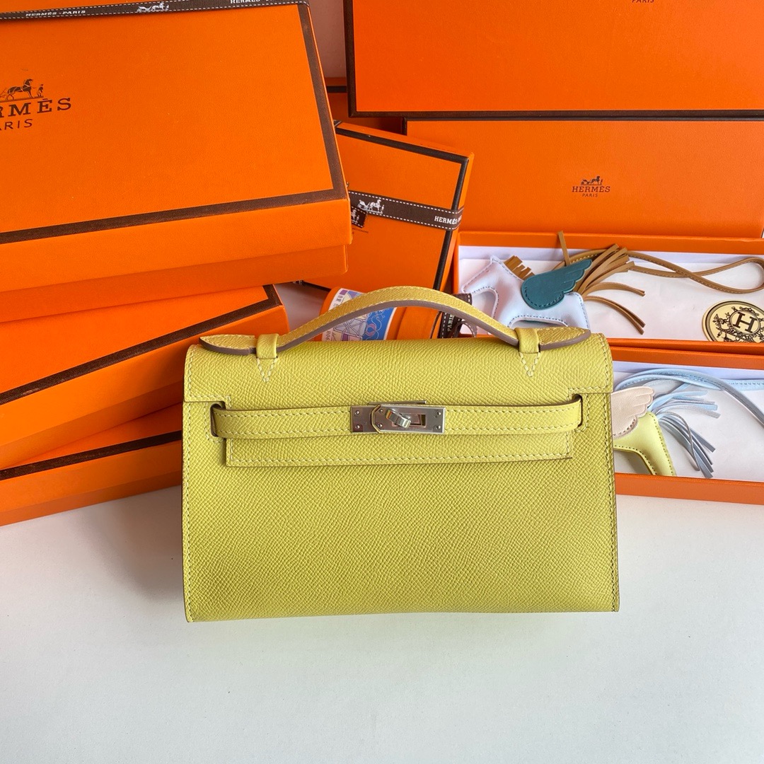Hermes Mini Kelly Pochette Bag 22cm Epsom Leather 16 – Everything You Need to Know About This Hermès Bag