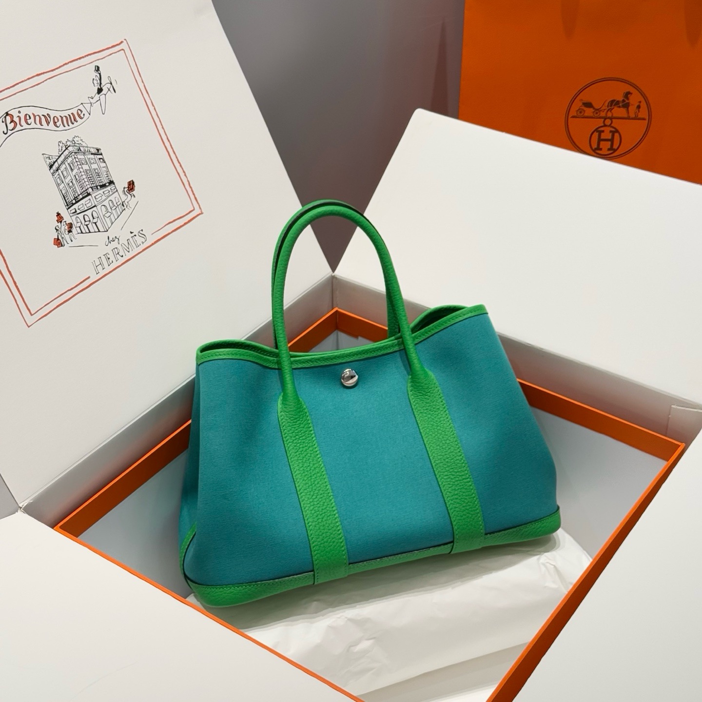 Inside the Hermes Garden Party 30cm Bag Canvas Negonda Leather 06: Why This Hermès Bag Is Worth It