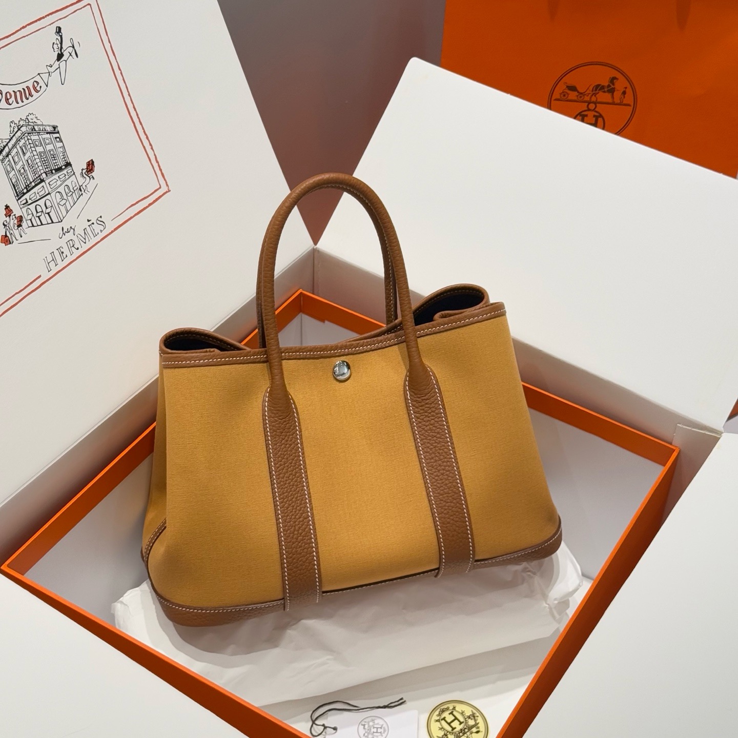 Inside the Hermes Garden Party 30cm Bag Canvas Negonda Leather 15: Why This Hermès Bag Is Worth It