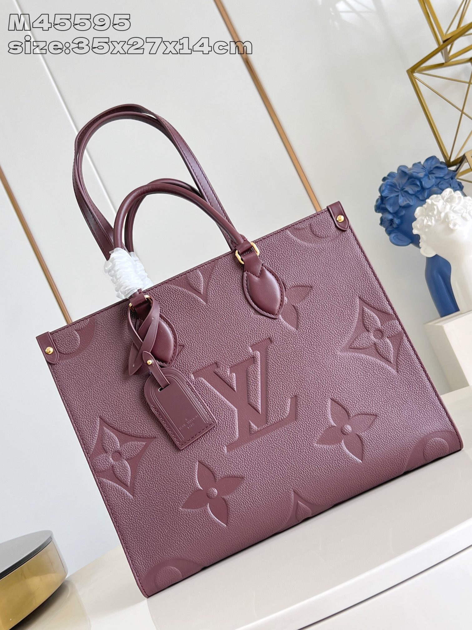 LV M45595酒红压花 – Everything You Need to Know About This Louis Vuitton Bag